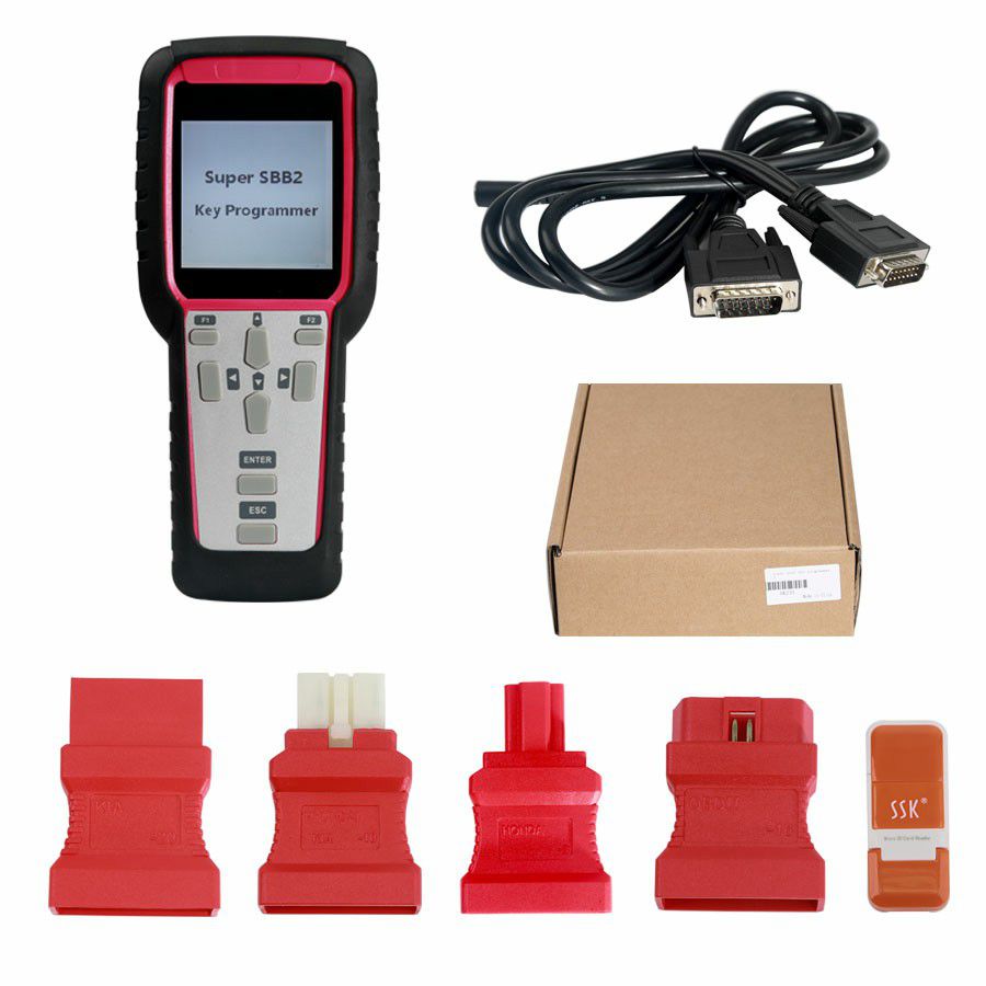 Newest Super SBB2 Key Programmer Oil/service Reset/TPMS/EPS/BMS Handheld Scanner