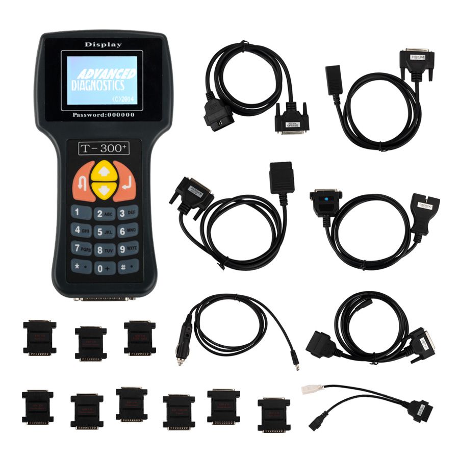 New Arrival V20.3 T300 T300+ Key Programmer English Version Black