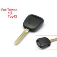 TOY43 Remote Key Shell Side Face 1 Button for Toyota 10pcs/lot without Logo Easy to Cut Copper