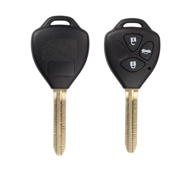 Remote Key Shell 3 Button With Sticker for Toyota 5pcs/lot