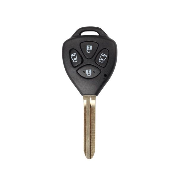 5pcs/lot Remote key shell 4 button (with sliding door,with sticker) for Toyota