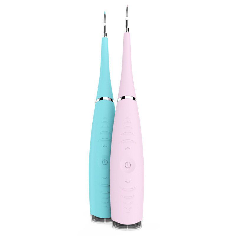 Ultrasonic Dental Scaler Teeth Cleaner Tooth Calculus Remover Oral Tooth Stains Tartar Sonic Whitening Tool 5 Speeds Adjustable