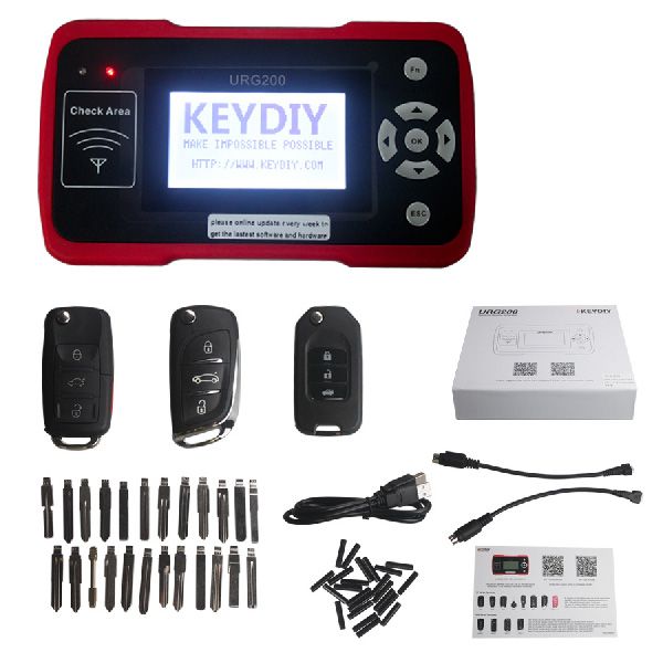 KeyDIY URG200 Remote Maker the Best Tool for Remote Control World Replaced KD900 Online Update With 1000 Tokens