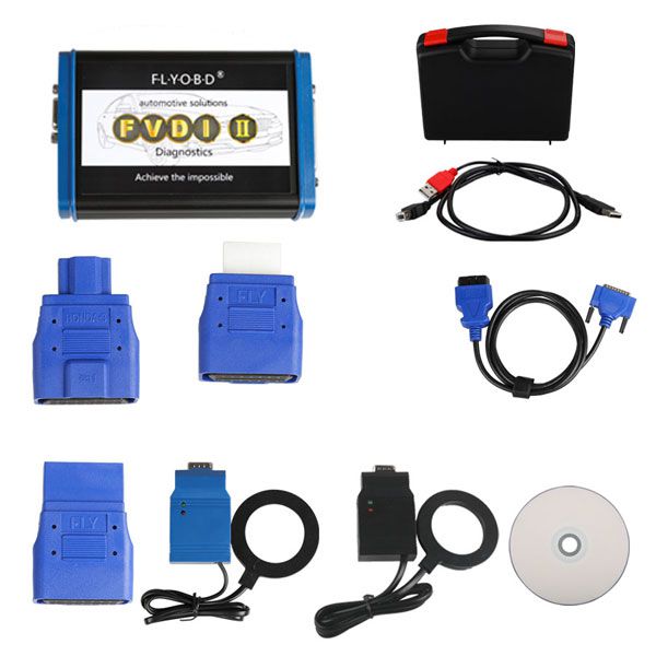 FVDI2 FVDI 2 ABRITES Commander For V-A-G VW Audi Seat Skoda (V24.0) With Software USB Dongle with Free DAF or Bike Software