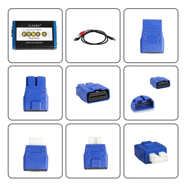 FVDI2 FVDI 2 ABRITES Commander For V-A-G VW Audi Seat Skoda (V24.0) With Software USB Dongle with Free DAF or Bike Software