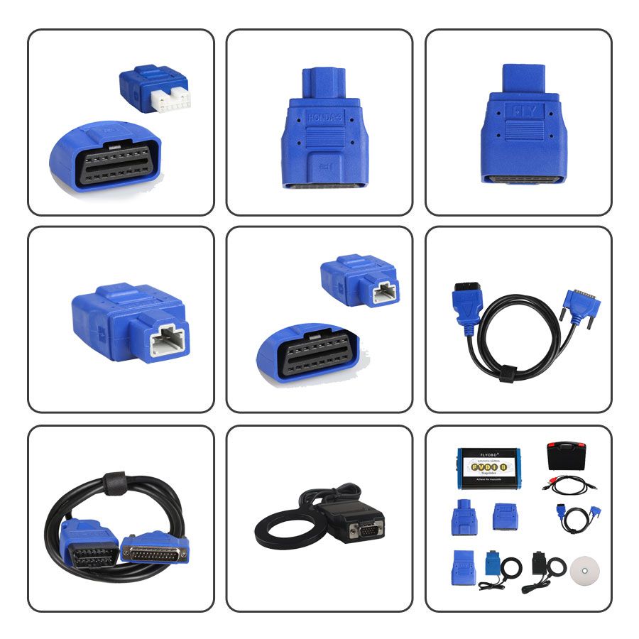 FVDI2 FVDI 2 ABRITES Commander For V-A-G VW Audi Seat Skoda (V24.0) With Software USB Dongle with Free DAF or Bike Software