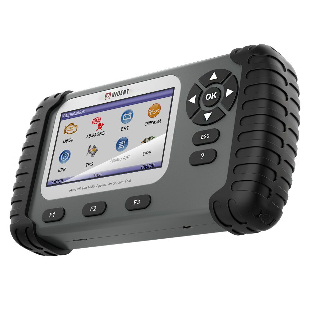 VIDENT iAuto 702 Pro Multi-applicaton Service Tool Support ABS/SRS/EPB/DPF Update to 19 Maintenances 3 Years Free Update Online