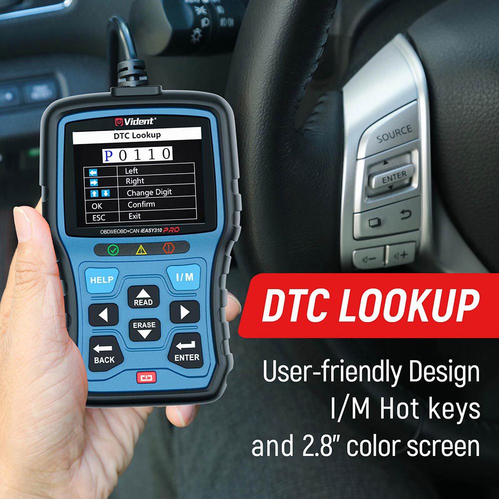 Vident iEasy310Pro CAN OBDII/EOBD Code Reader