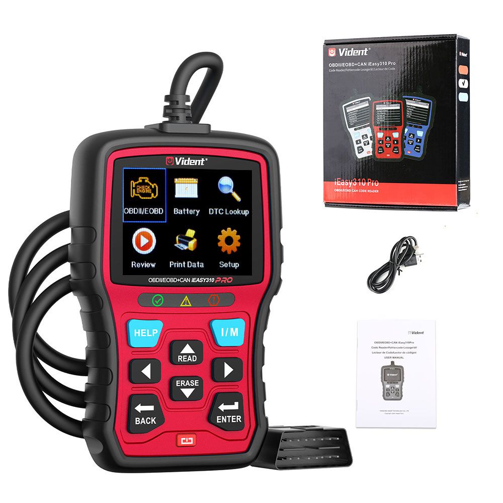 Vident iEasy310Pro CAN OBDII/EOBD Code Reader