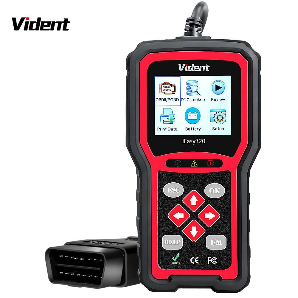 VIDENT iEasy320 OBDII/EOBD+CAN Code Reader