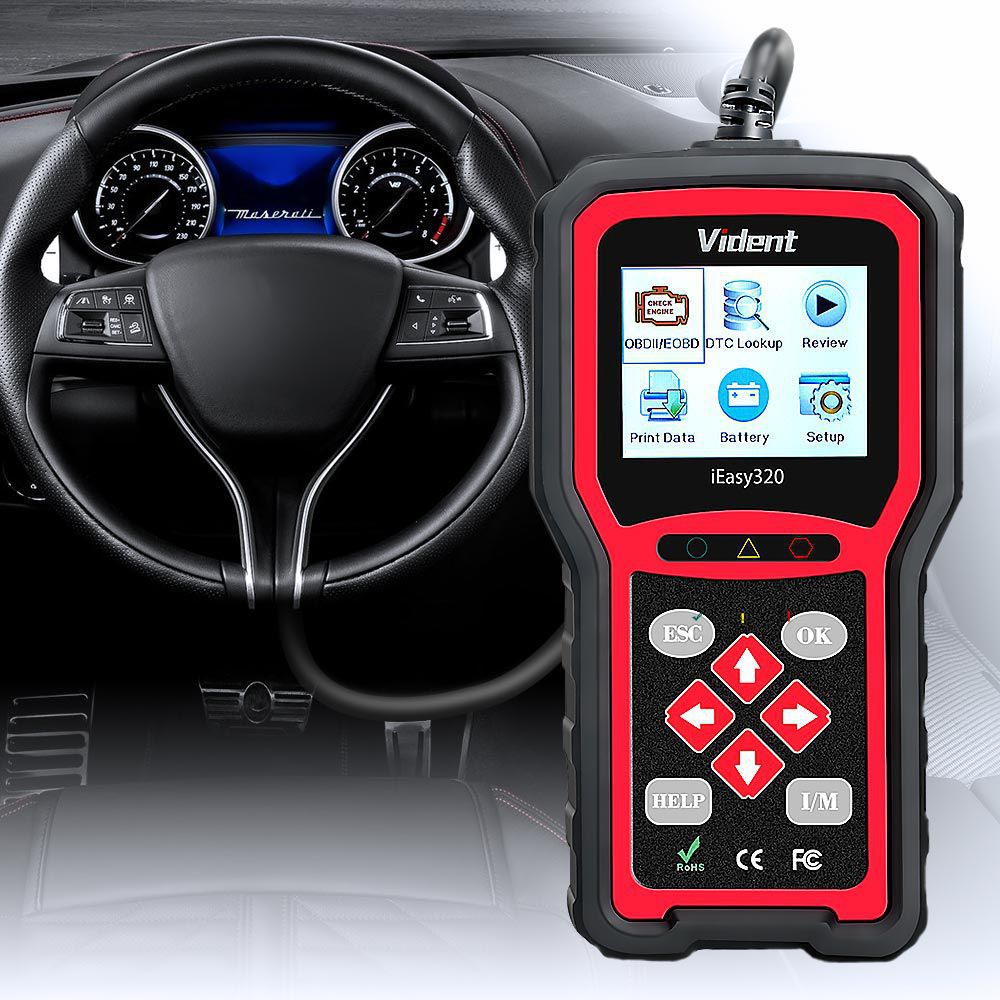 VIDENT iEasy320 OBDII/EOBD+CAN Code Reader