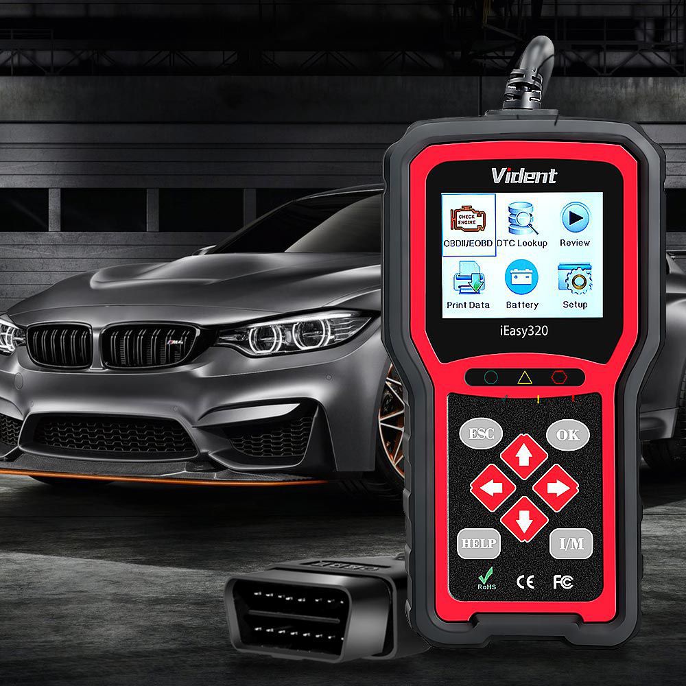 VIDENT iEasy320 OBDII/EOBD+CAN Code Reader