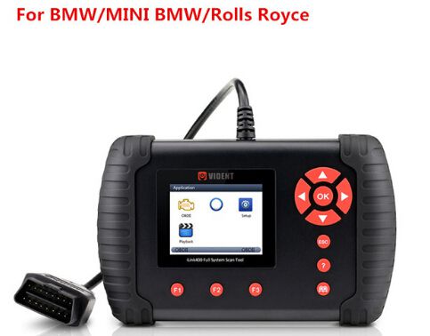 VIDENT iLink400 BMW Mini Rolls Royce Scanner Supports ABS/SRS/EPB//DPF Regeneration/Oil Reset Update Online