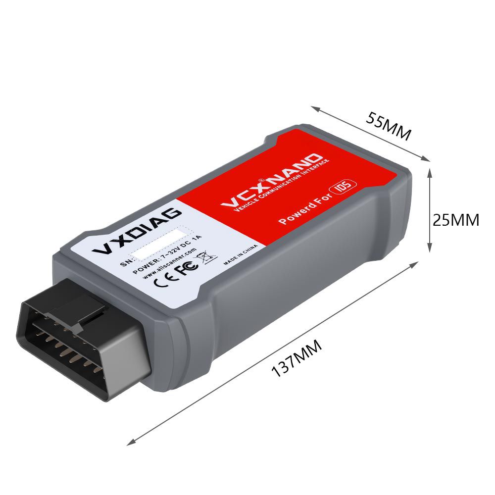 VXDIAG VCX Nano for Ford/Mazda 2 in 1 with IDS V129 Diagnostic Tool