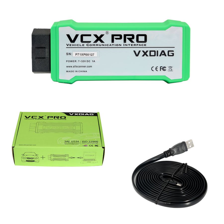 VXDIAG VCX NANO PRO For GM/FORD/MAZDA/VW 3-in-1 Auto OBD2 Diagnostic Tool