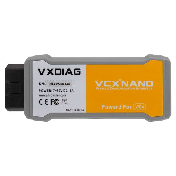 VXDIAG VCX NANO For Volvo Auto Diagnostic Tool Same Function as Volvo 2014D