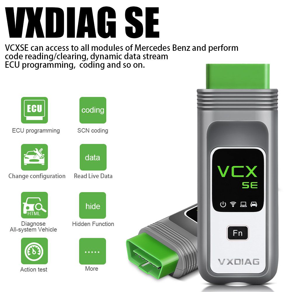 VXDIAG VCX SE for Benz V2022.6 Support Offline Coding and Doip Open Donet License for Free