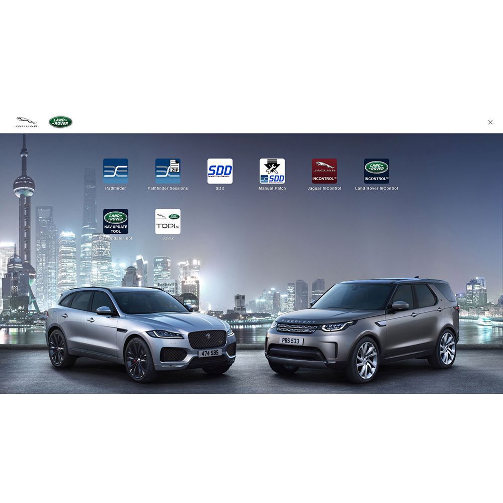 VXDIAG VCX SE JLR Software HDD with Software V158.06 SDD V264 PATHFINDER