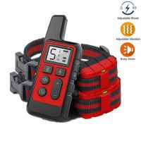 Waterproof Dog Training Collar Pet 500m Remote Control Rechargeable Shock sound Vibration Anti-Bark for All Size dog