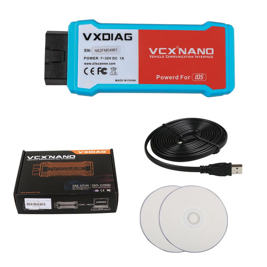 WIFI VCX NANO Ford/Mazda, JLR or GM/Opel with Latest Software 500GB HDD Pre-installed on Lenovo X220 Laptop