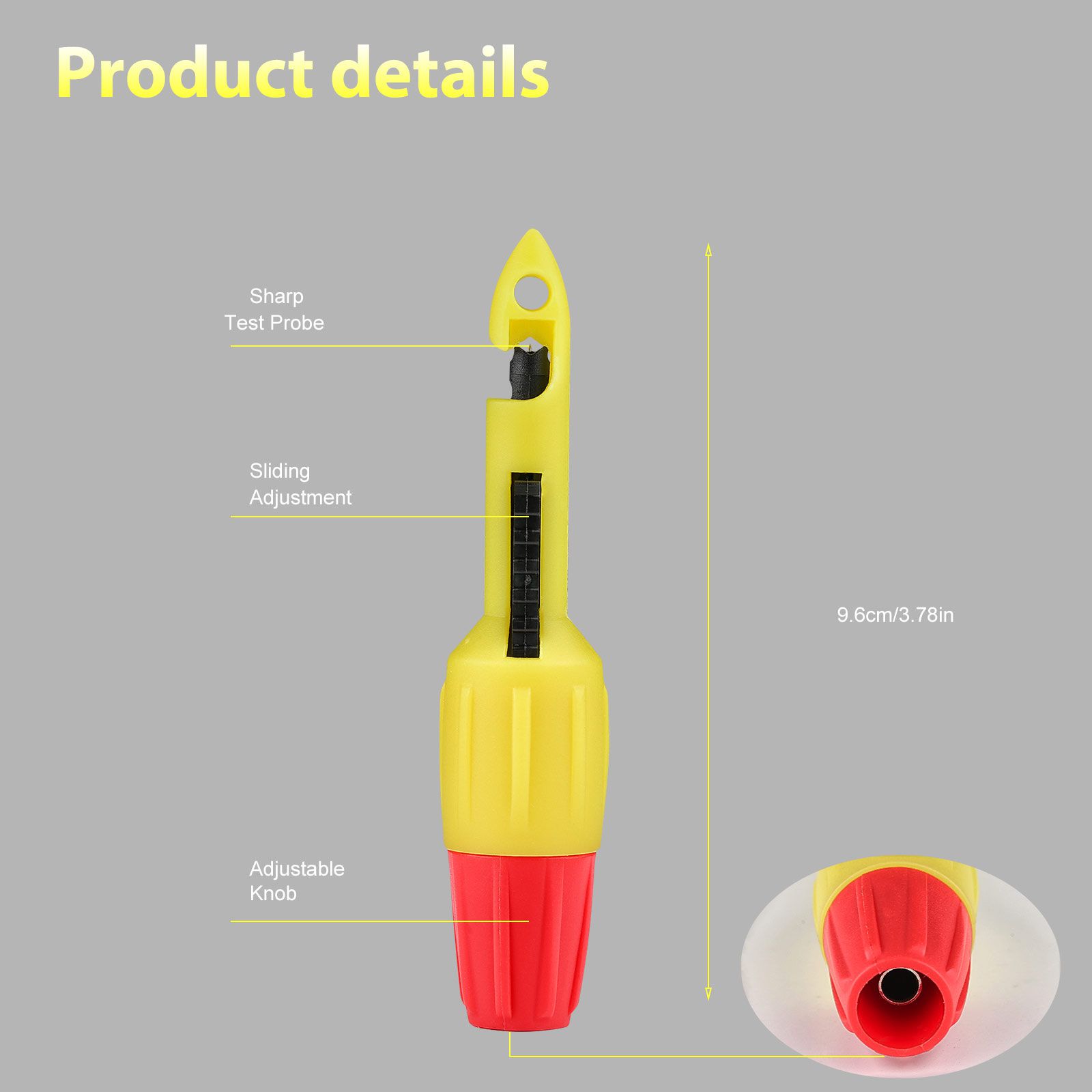 Wire Piercing Probe Piercing Clip 4mm Banana Plug with 4mm Automotive Test Leads Cable Piercing Probe Set work with Godiag GT101/GT102/GT103