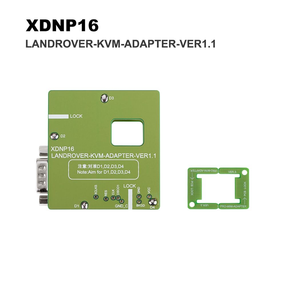 Xhorse Solder-Free Adapters and Cables Full Set XDNPP0CH 16pcs Work with MINI PROG and KEY TOOL PLUS