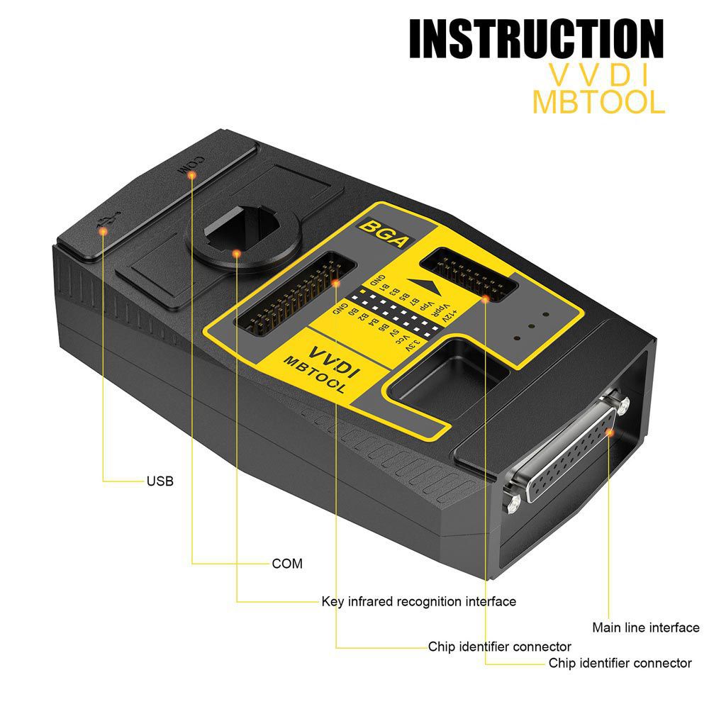 Xhorse VVDI MB Tool V5.1.1 Benz Key Programmer Get 1 Year Unlimited Token