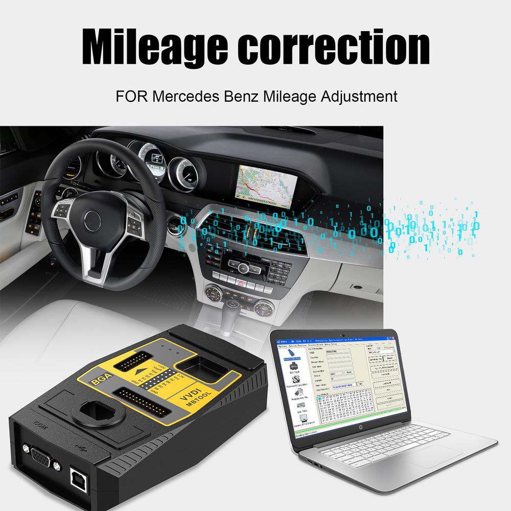 Xhorse VVDI MB Tool V5.1.1 Benz Key Programmer Get 1 Year Unlimited Token