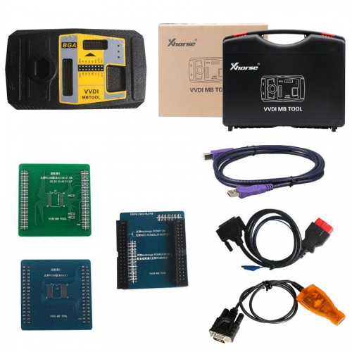 Xhorse VVDI MB Tool + VVDI2 Full Version including OBD48 + 96bit 48 Clone + MQB + BMW FEM/BDC