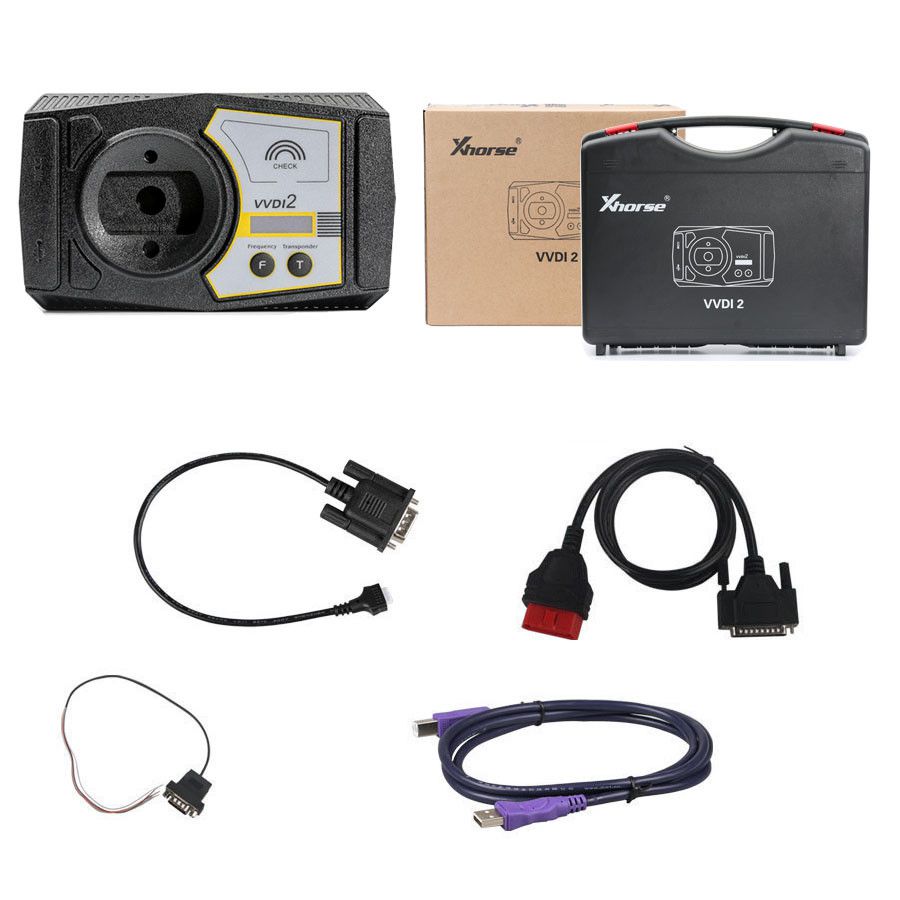 Xhorse VVDI2 Full Kit V7.3.0 with OBD48 + 96bit 48-Clone + MQB + BMW FEM/BDC