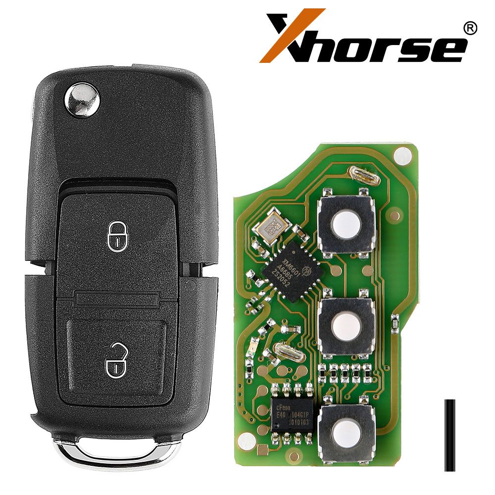 XHORSE XKB508EN Wire Remote Key B5 Style 2 Buttons work with MINI Key Tool/VVDI2 5pcs/lot