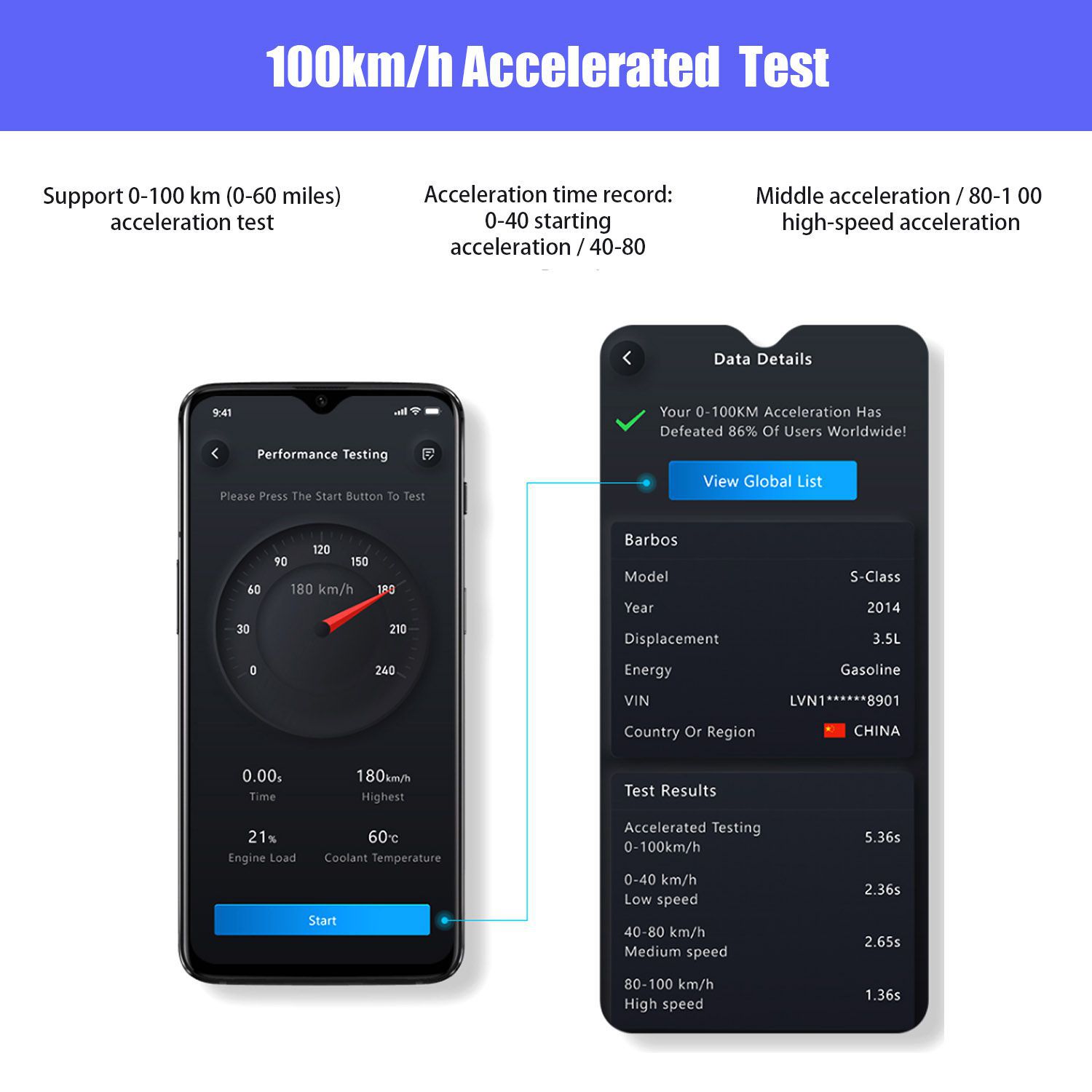 XTOOL AD10 ELM327 Advancer OBD2 Diagnostic Scanner