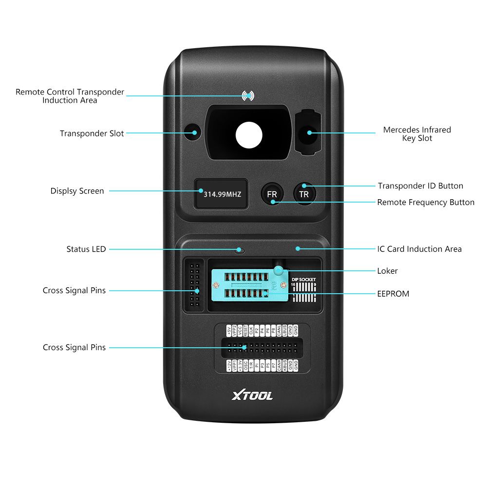 Special Function Xtool KC501 Car Key Programmer Work with Xtool X100 PAD3