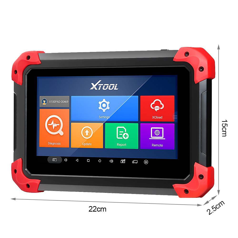 XTOOL X100 PAD X-100 Auto Car Key Programmer with Built-in VCI Supports Oil Reset and Odometer Correction