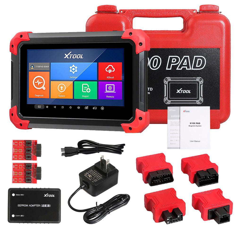 XTOOL X100 PAD X-100 Auto Car Key Programmer with Built-in VCI Supports Oil Reset and Odometer Correction