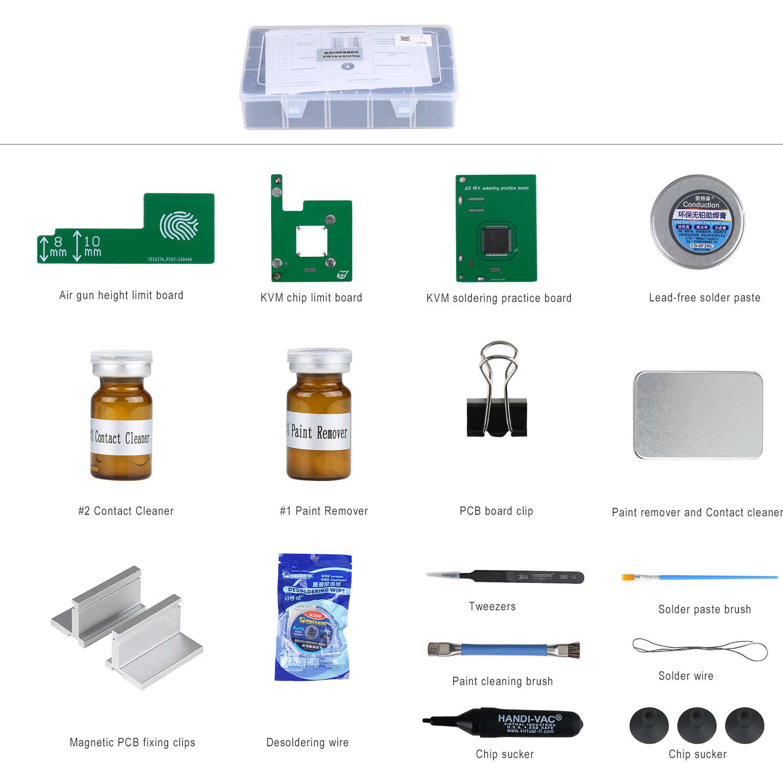 2023 Yanhua JLR KVM Soldering Assisted Package Help Replace JLR 2018+ KVM RFA MCU