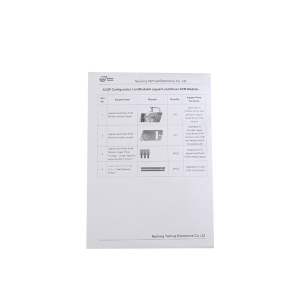 Yanhua Mini ACDP Jaguar Land Rover KVM Key Programming Module Add Key & All Keys Lost 2015 Up