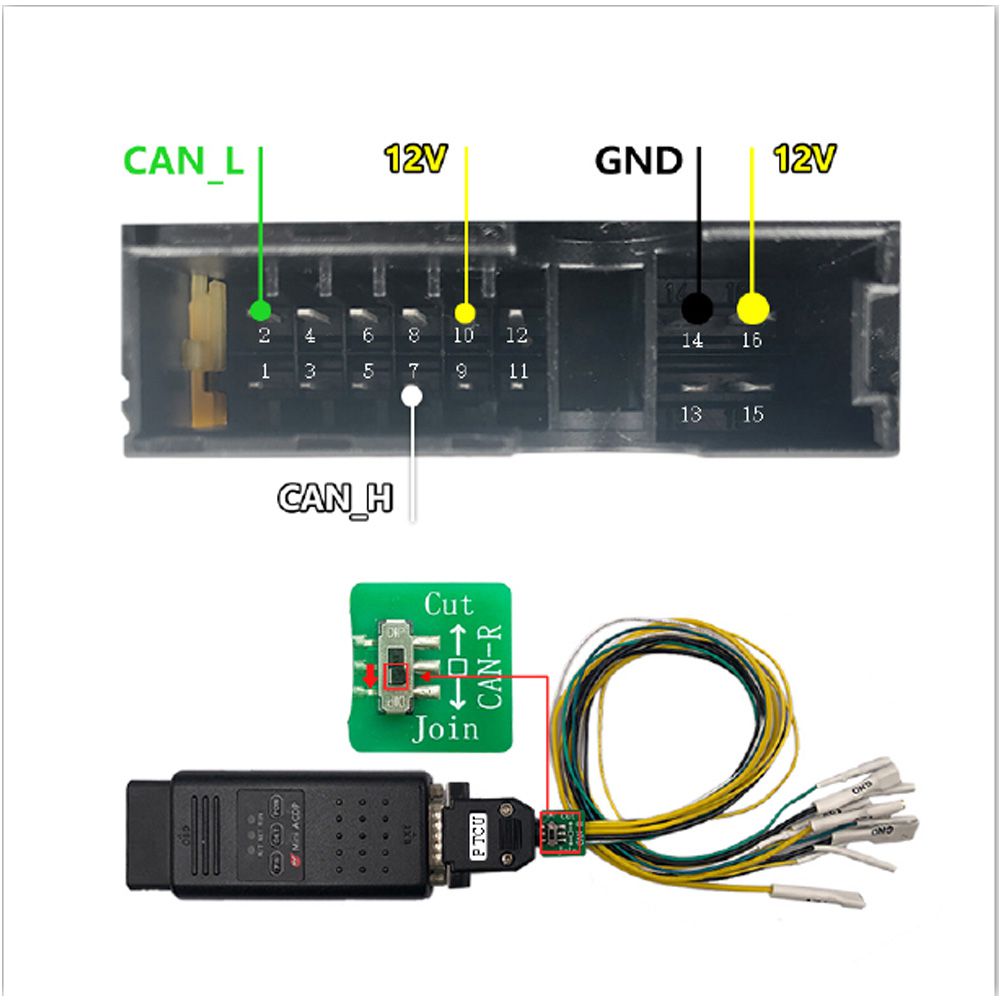 Yanhua Mini ACDP Module19 SH725XX Gearbox Clone with License A000