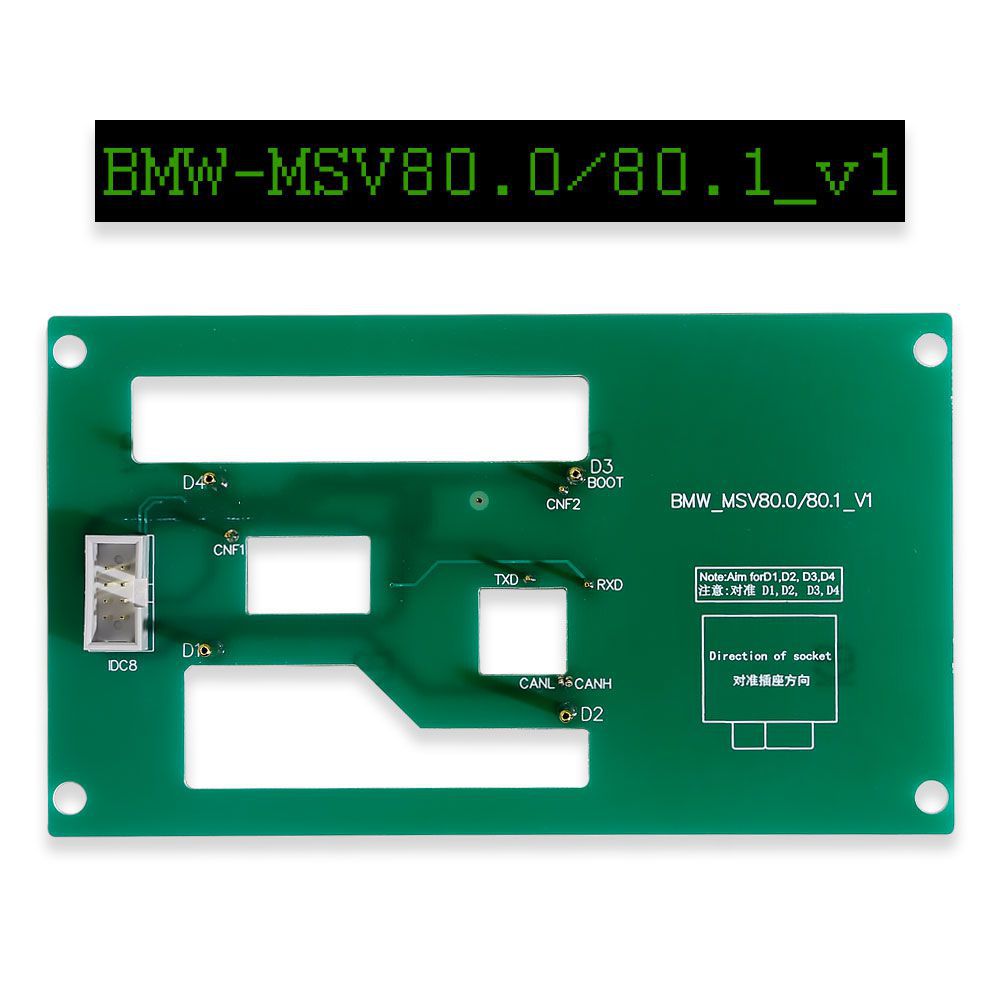 Yanhua MSV80 ISN Integrated Interface Board Read / Write MSV80 ISN Mini ACDP Optional Part