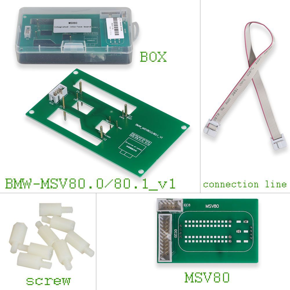 Yanhua MSV80 ISN Integrated Interface Board Read / Write MSV80 ISN Mini ACDP Optional Part