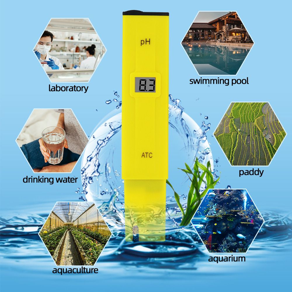 20pcs/lot Pocket Pen Water PH Meter