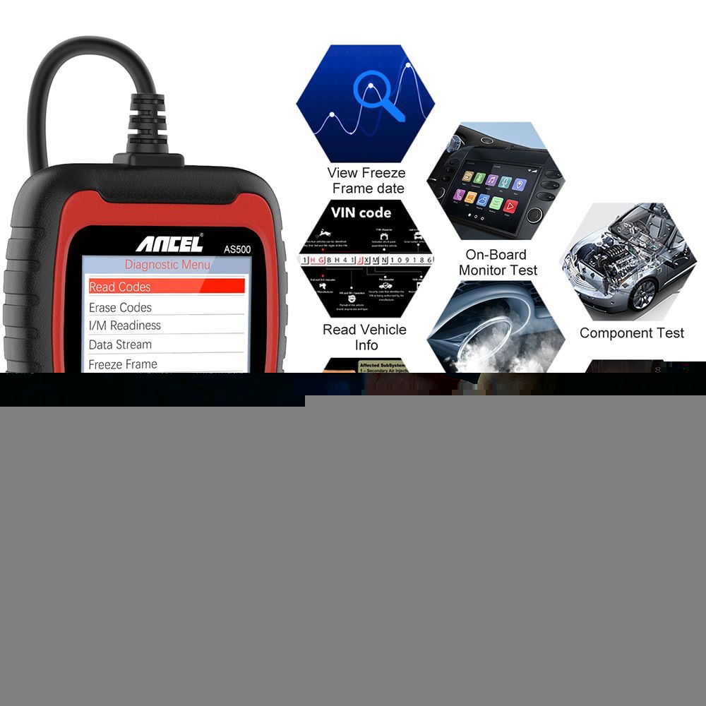 Ancel AS500 OBD2 Scanner