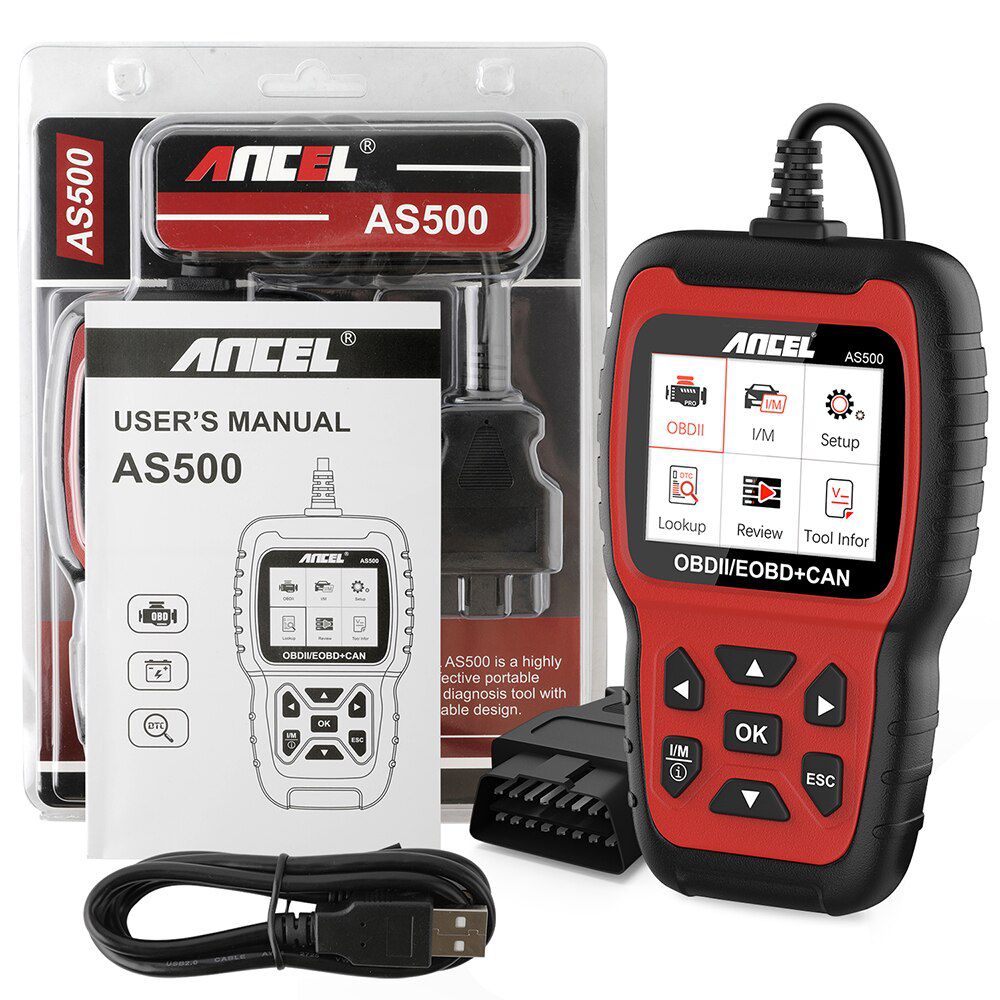 Ancel AS500 OBD2 Scanner