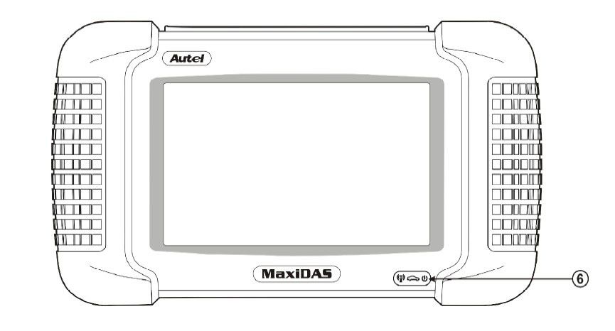 Autel DS708 Frech Component Descriptions  2