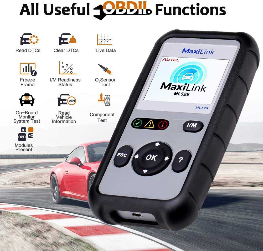 Autel Maxilink ML529 OBD Functions