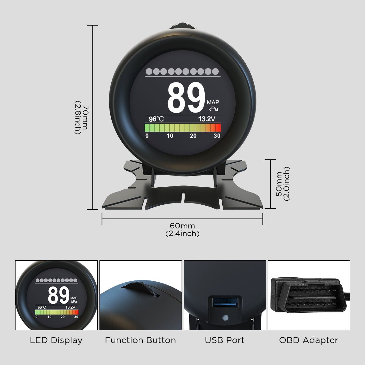 AUTOOL X60 Speedmeter