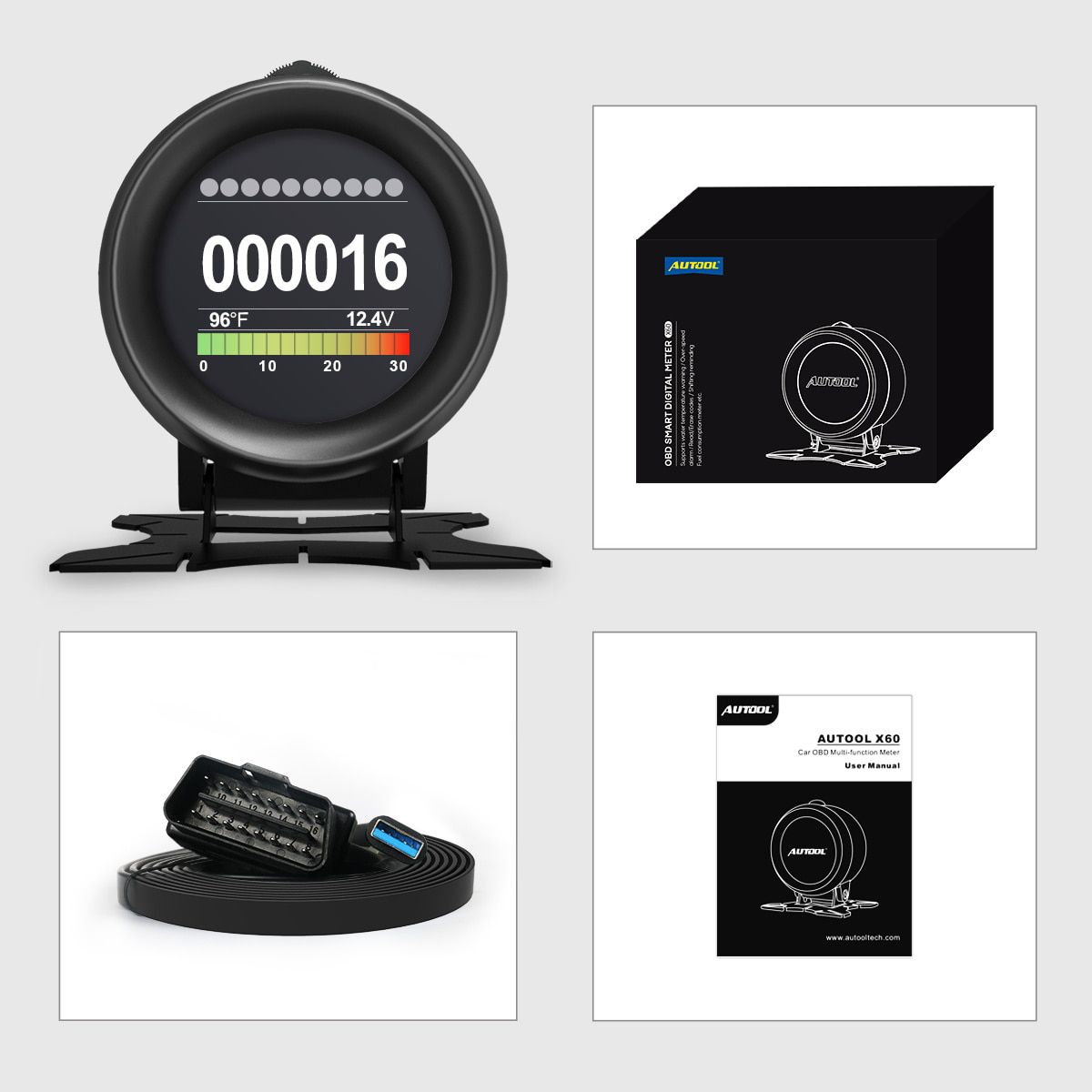 AUTOOL X60 Speedmeter