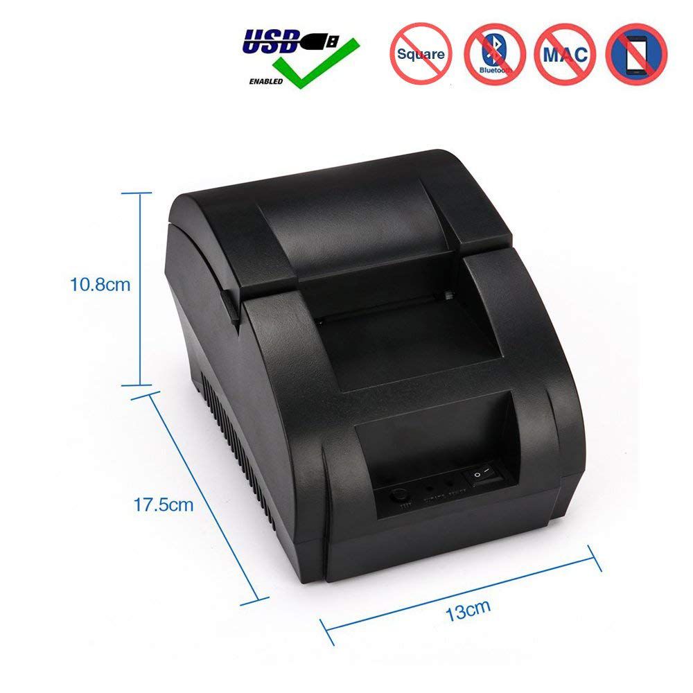 NT-1809DD 58mm Bluetooth Thermal Receipt Printer 