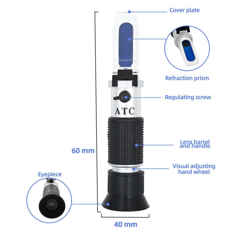 brix 0-90% refractometer