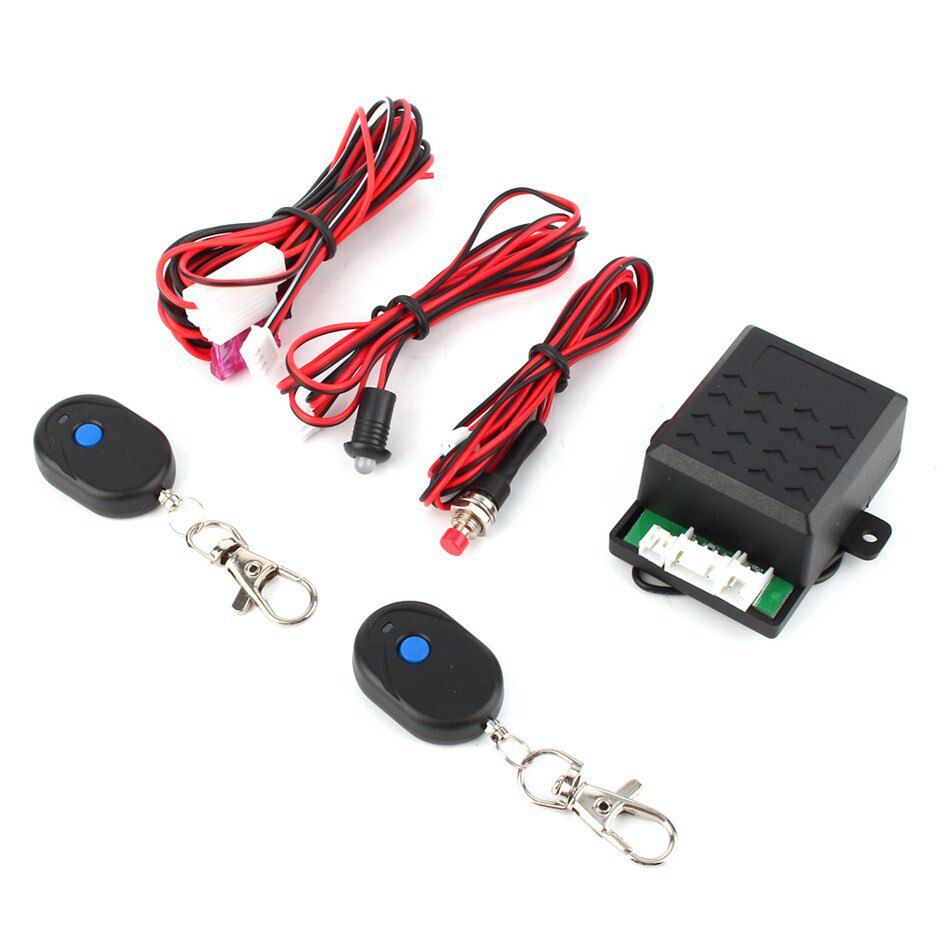 12V Auto Car Alarm Immobilizer 